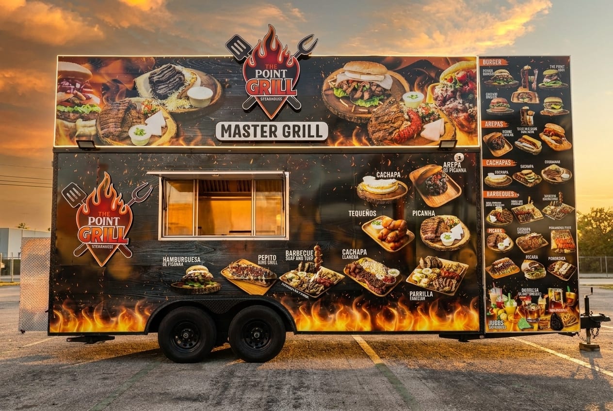 Point Grill — Venezuela Grill food truck at World Food Trucks