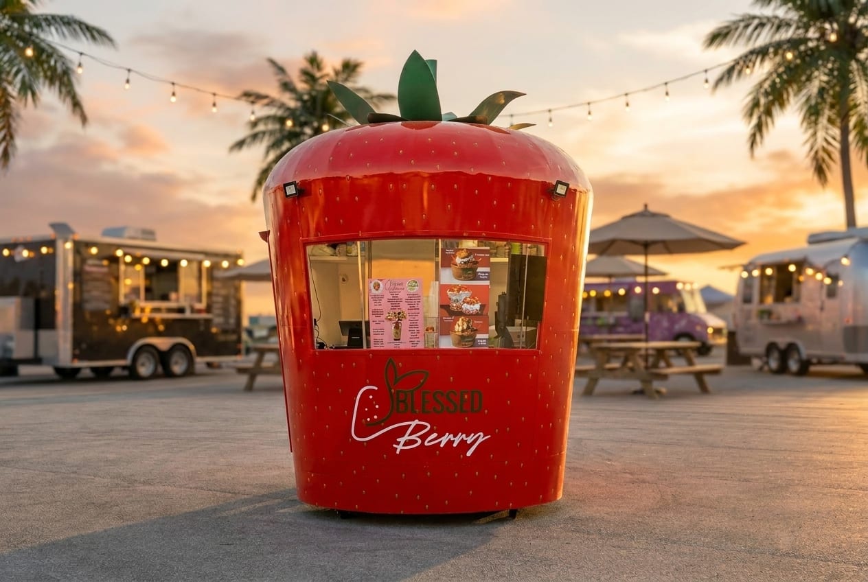 Blessed Berry — Strawberry Treats food truck at World Food Trucks