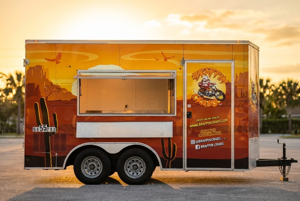 Brappin Crabs — Cajun Seafood food truck at World Food Trucks