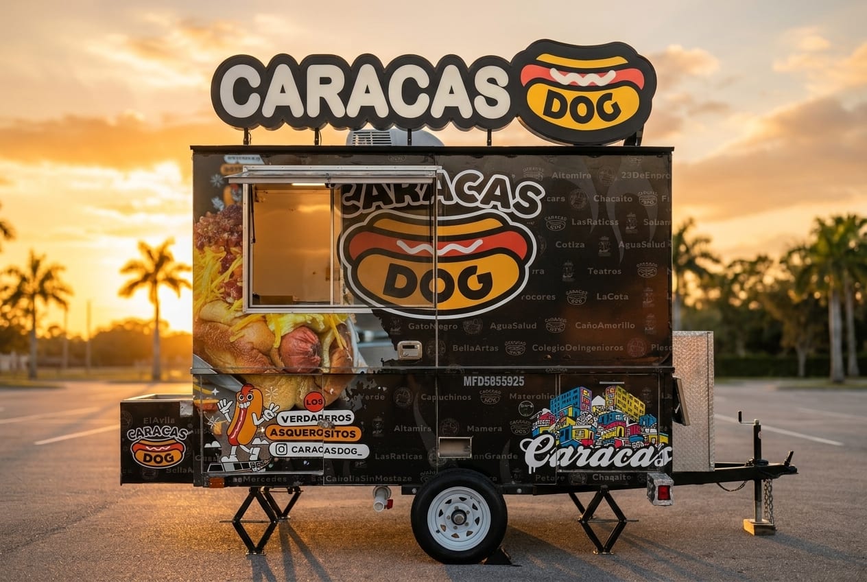 Caracas Dog — Hot Dogs (Venezuelan) food truck at World Food Trucks