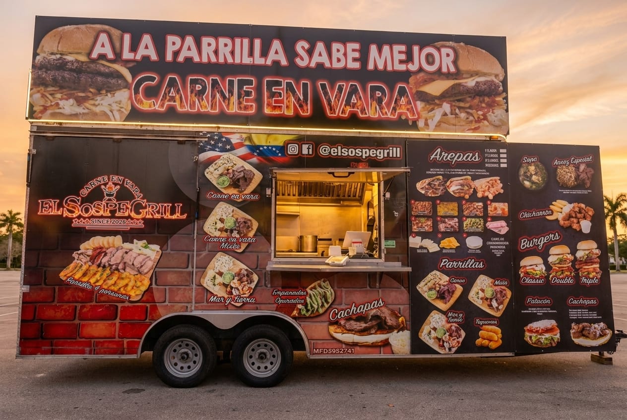 El SospeGrill — Venezuelan Grill food truck at World Food Trucks