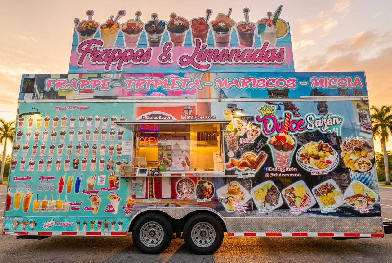 Dulce Sazon — Puerto Rican / Desserts food truck at World Food Trucks