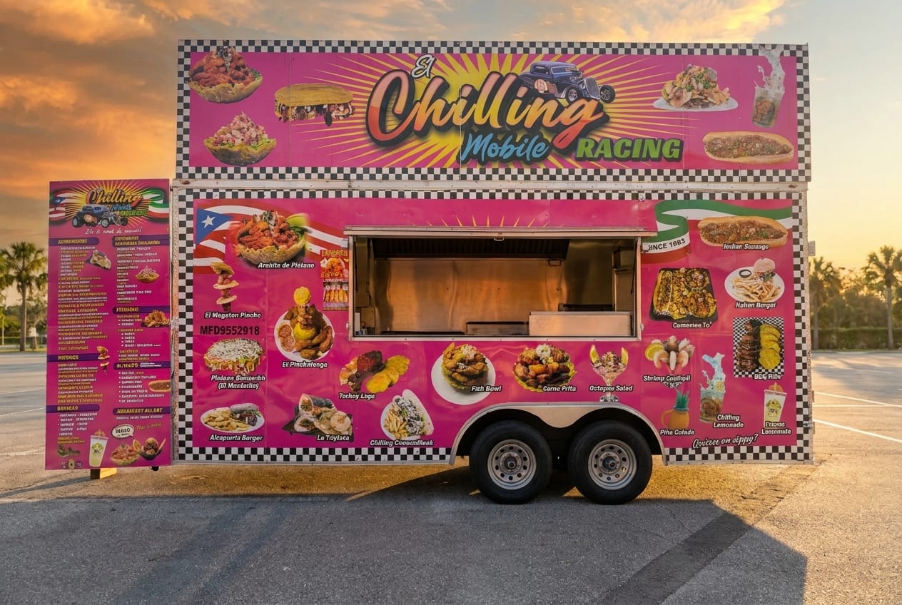 El Chilling Mobile — Frozen Treats food truck at World Food Trucks