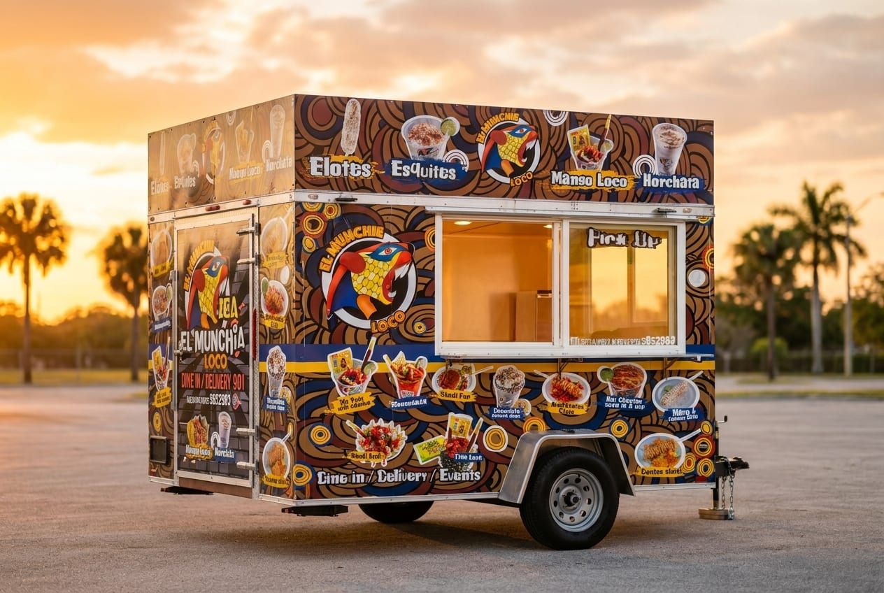 El Munchie Loco — Mexican Street Corn food truck at World Food Trucks