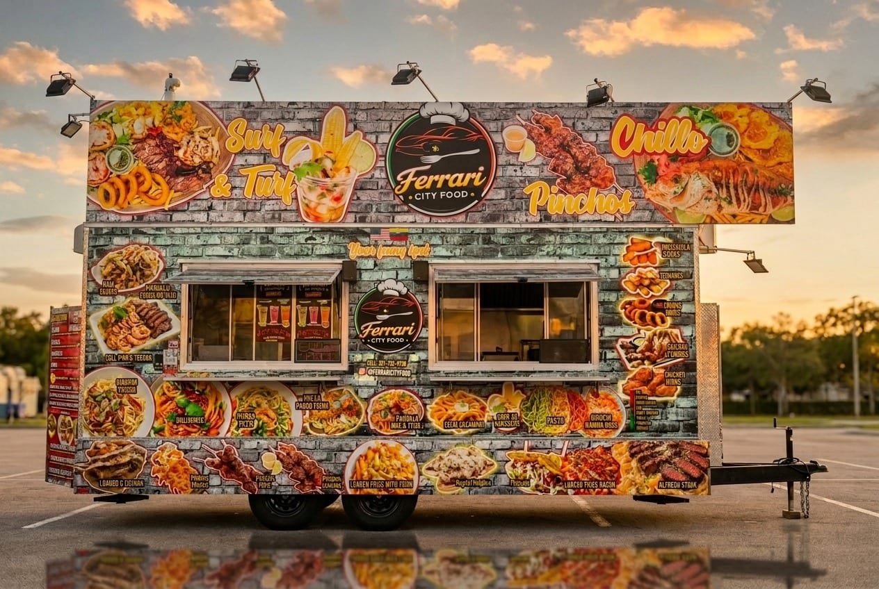 Ferrari City Food — pasta food truck at World Food Trucks