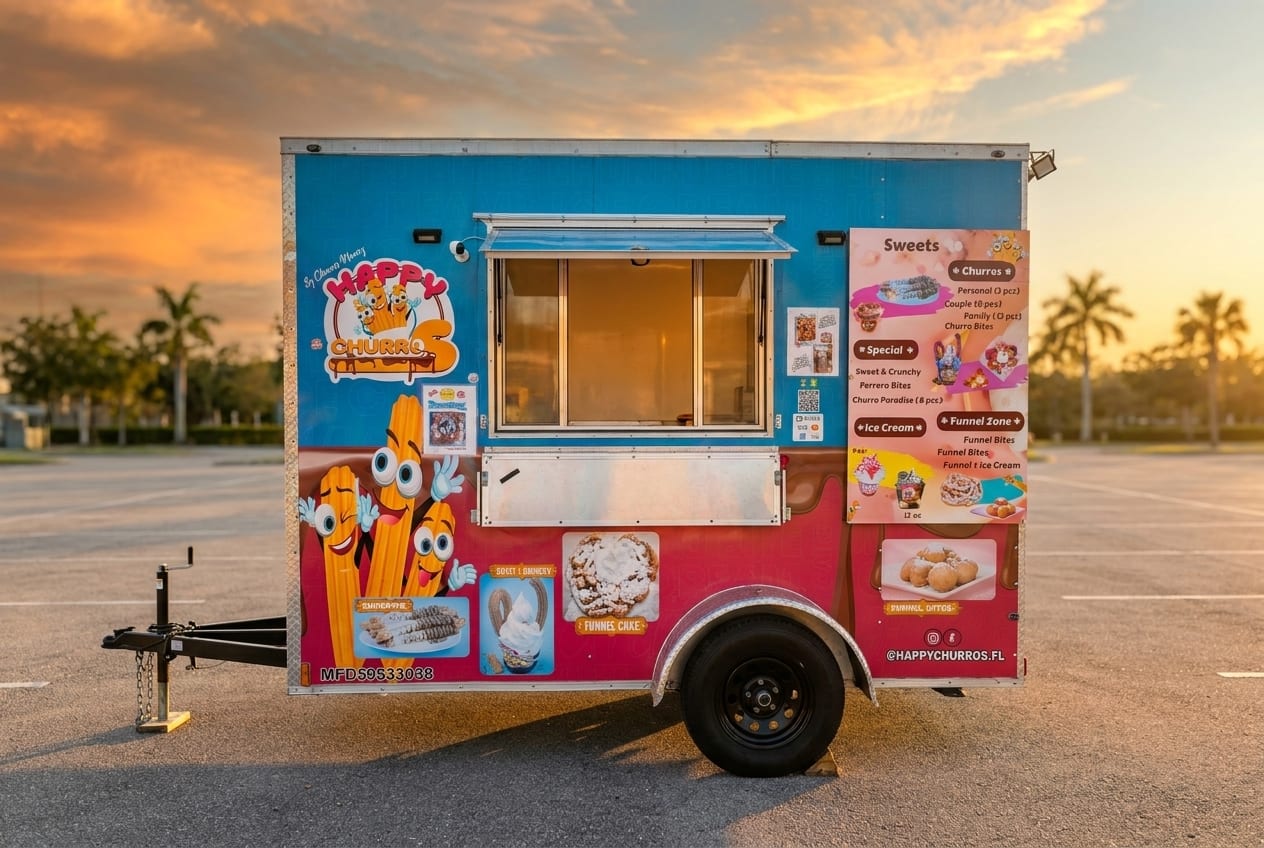 Happy Churros — Churros food truck at World Food Trucks