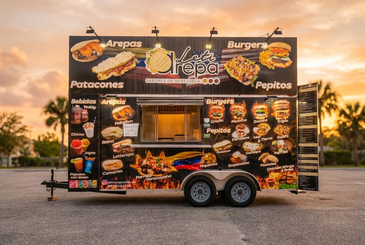 Leti Arepa — Arepas / Venezuelan food truck at World Food Trucks