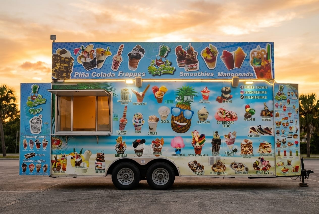 Mr. Juice — Juices & Smoothies food truck at World Food Trucks