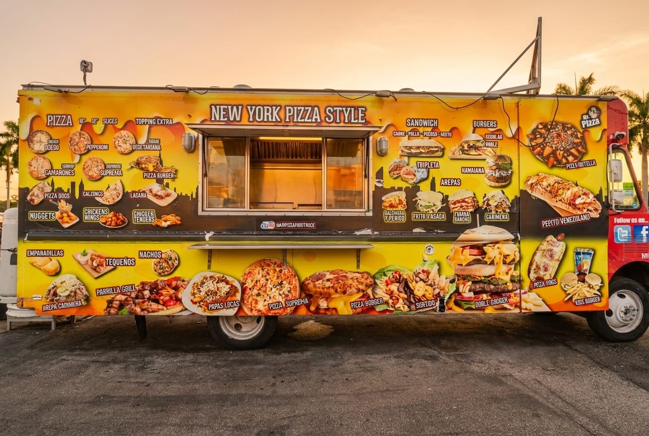 Mr.Pizza — Pizza food truck at World Food Trucks