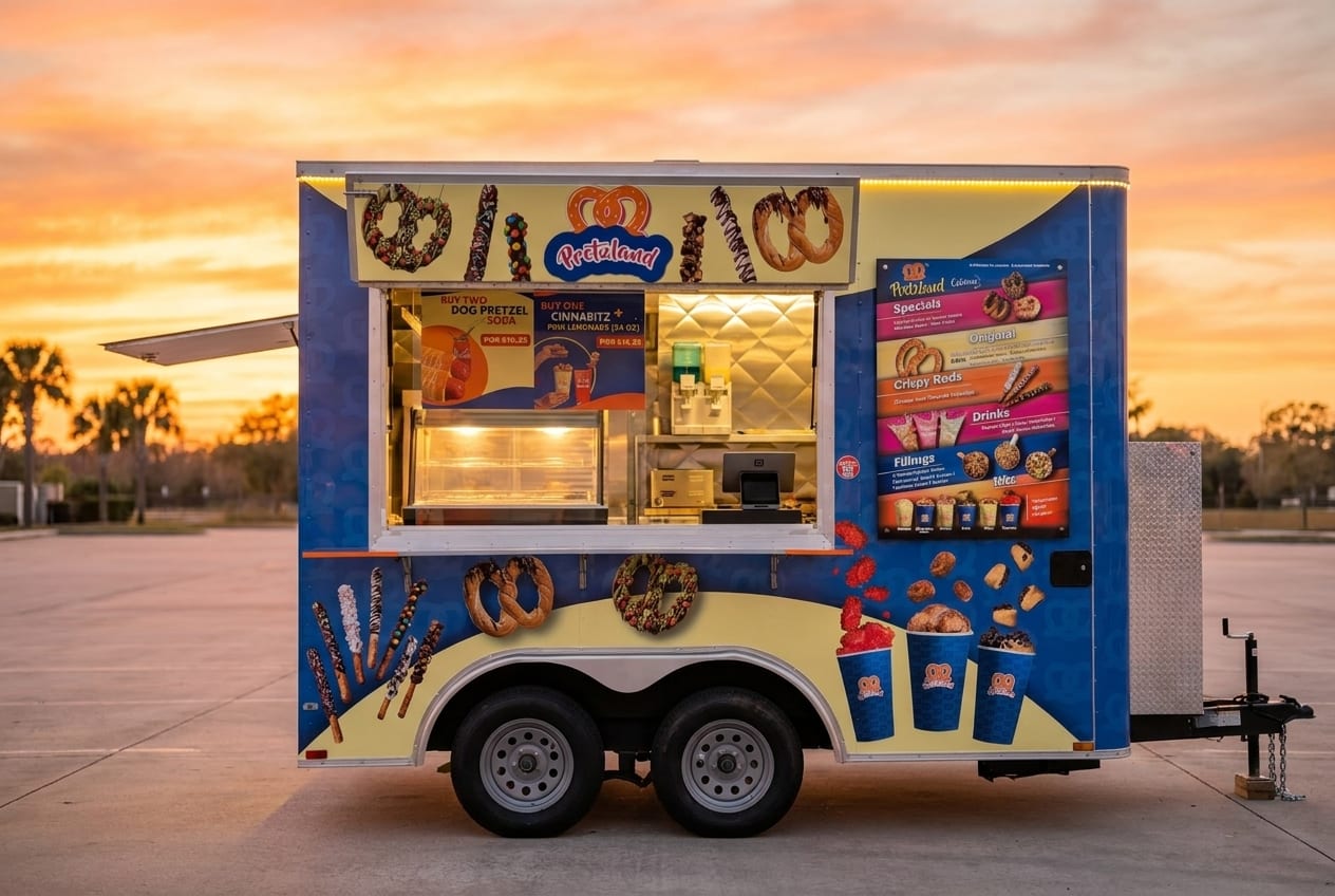 Pretzels Pretzland — pretzels food truck at World Food Trucks