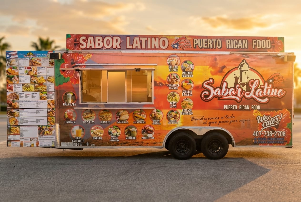 Sabor Latino — Puerto Rican food truck at World Food Trucks