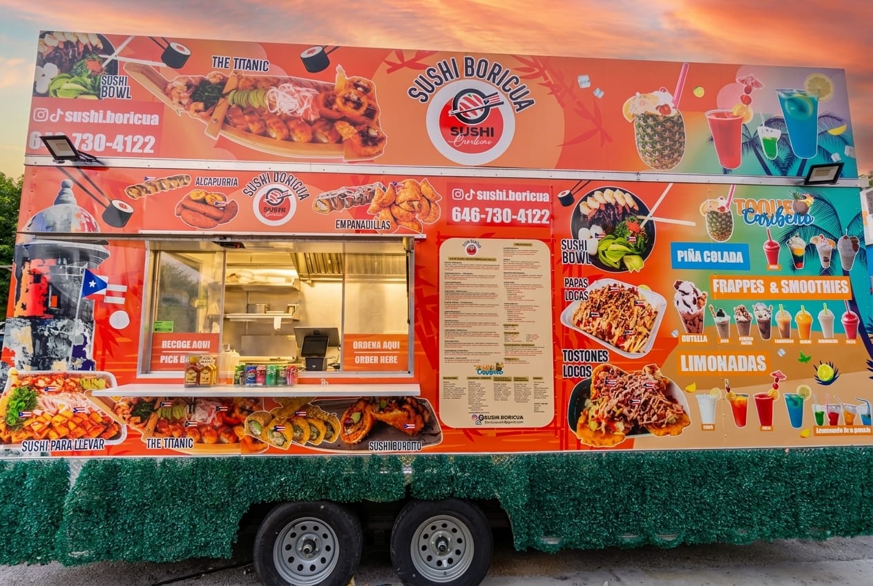Sushi Boriqua — Sushi Fusion food truck at World Food Trucks