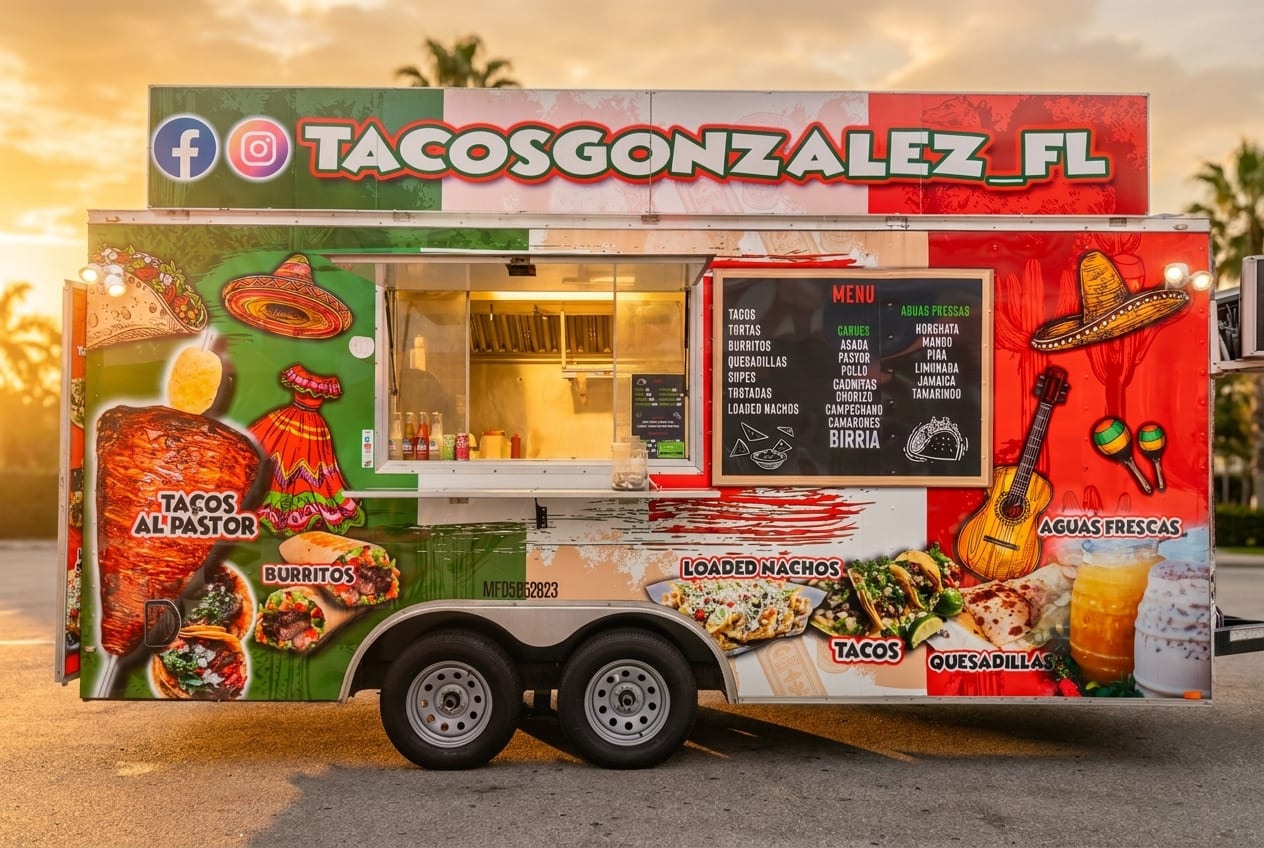 Tacos Gonzalez — Mexican food truck at World Food Trucks