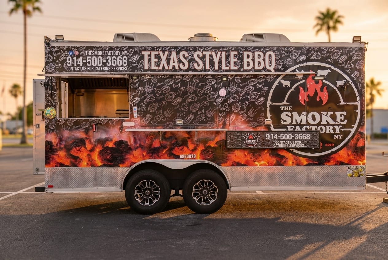 The Smoke Factory — Texas Style BBQ food truck at World Food Trucks