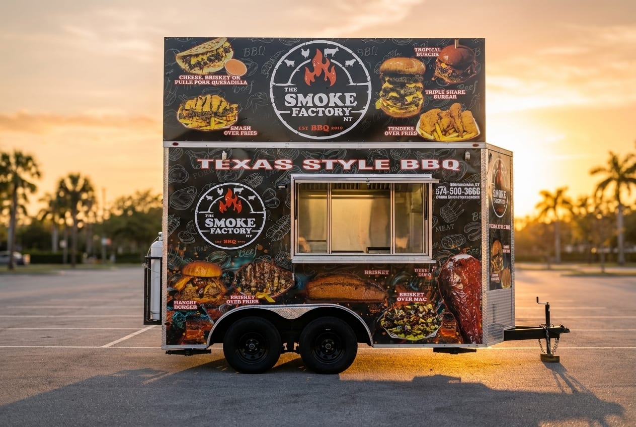 The Smoke Factory NY — BBQ / Ribs food truck at World Food Trucks