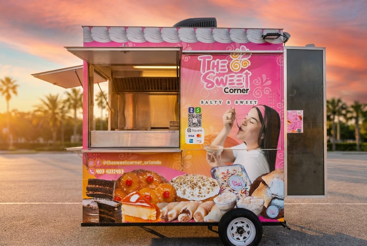 The Sweet Corner — Sweets & Desserts food truck at World Food Trucks